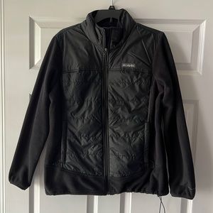 Black Columbia XL Omni Heat fleece with core